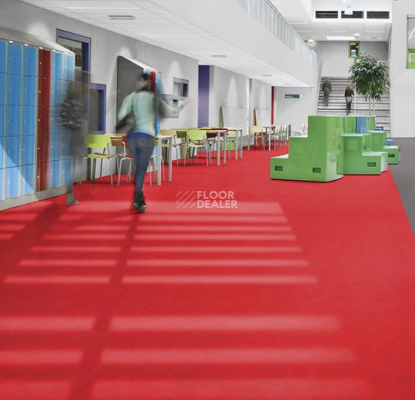 Forbo Marmoleum Decibel on Order 374335 red glow фото 2 | FLOORDEALER